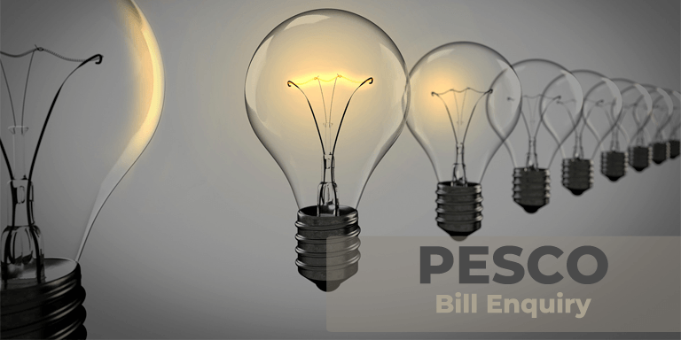 PESCO Bill Enquiry