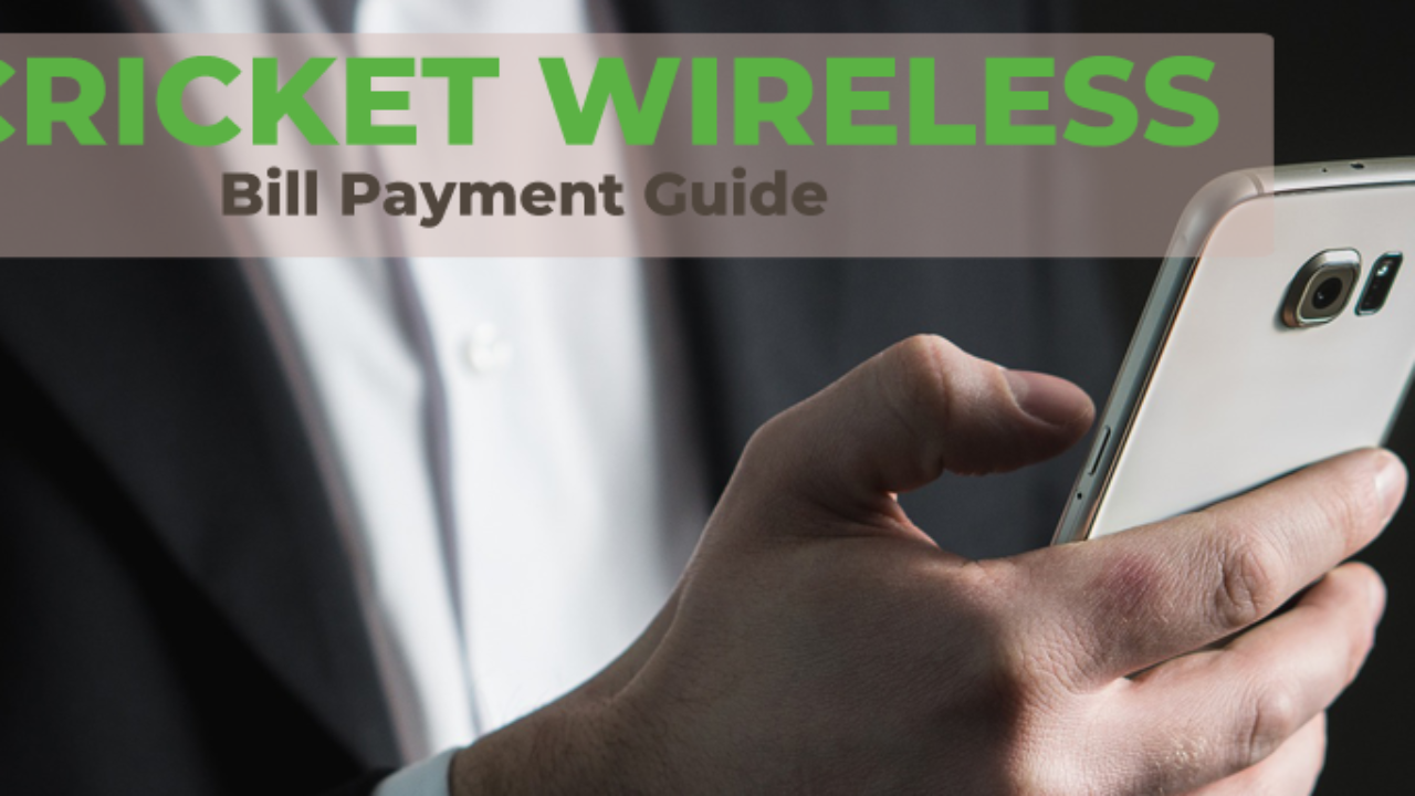 Cricket Wireless Bill Payment Guide 1280x720 