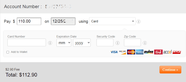 Pay Xcel Energy Bill With Credit Card