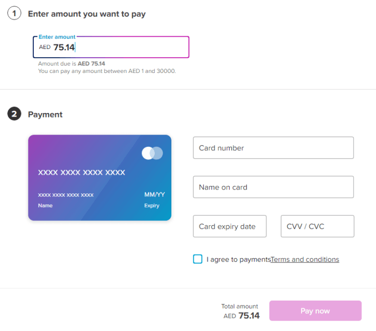 du business plan bill payment