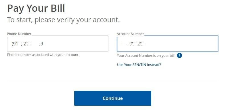 PECO Bill View Online